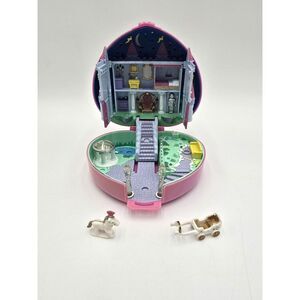 Polly Pocket Starlight Castle 1992 Bluebird Compact  Has Horse And Carrige Read